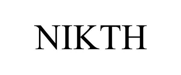 Trademark Logo NIKTH