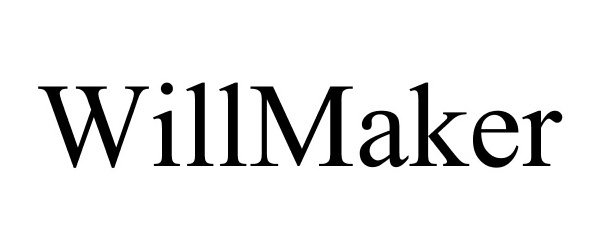 Trademark Logo WILLMAKER