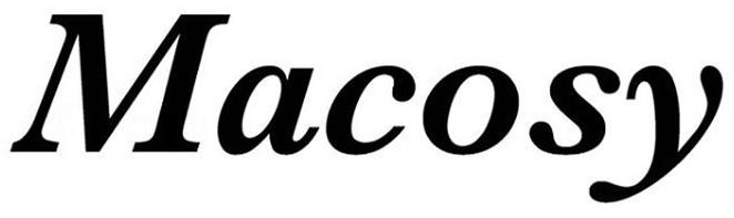 Trademark Logo MACOSY