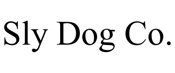 Trademark Logo SLY DOG CO.