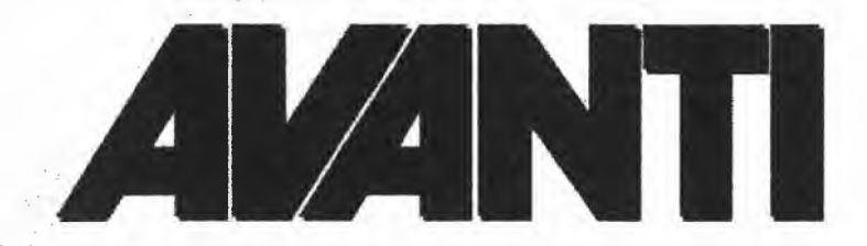 Trademark Logo AVANTI