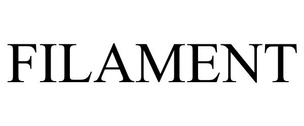 Trademark Logo FILAMENT