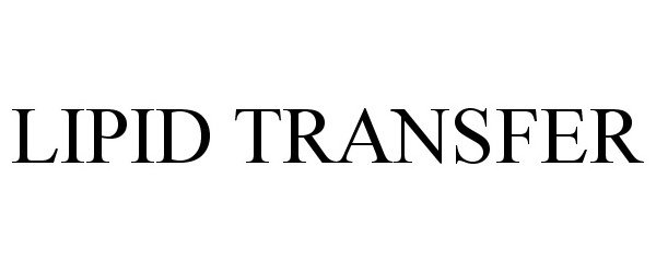  LIPID TRANSFER