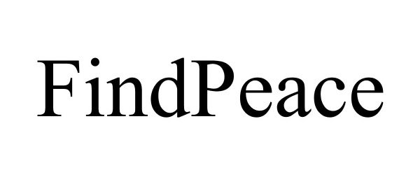 Trademark Logo FINDPEACE