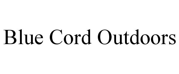  BLUE CORD OUTDOORS