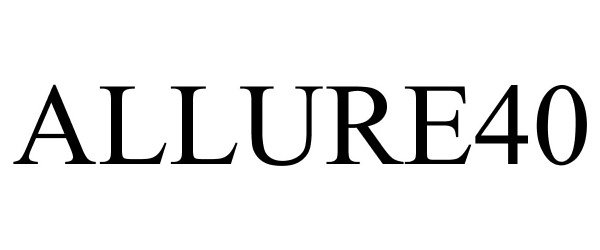 Trademark Logo ALLURE40