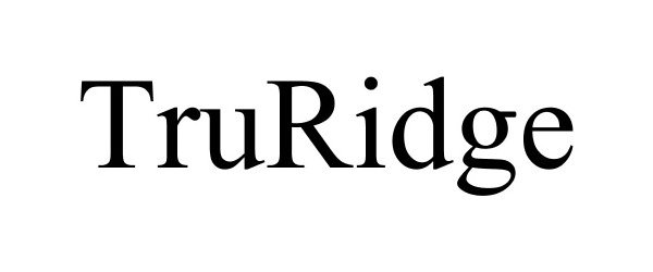 Trademark Logo TRURIDGE
