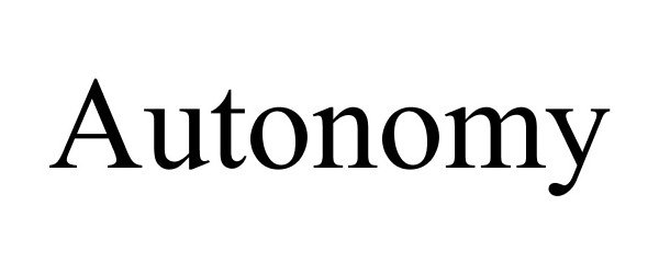 Trademark Logo AUTONOMY