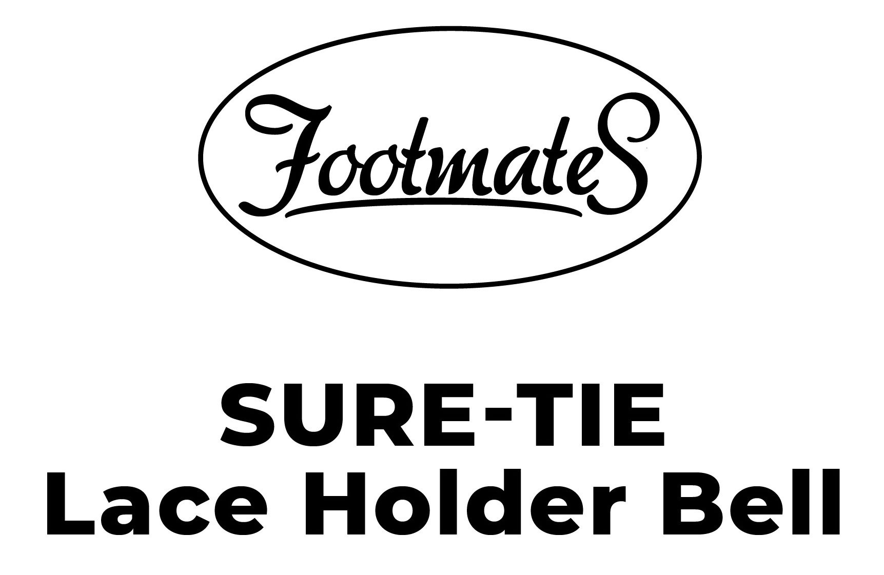  FOOTMATES SURE-TIE LACE HOLDER BELL