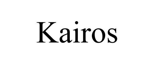 Trademark Logo KAIROS