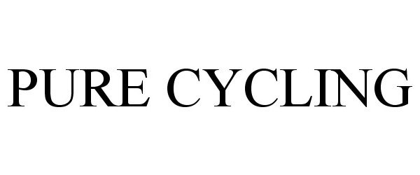 Trademark Logo PURE CYCLING
