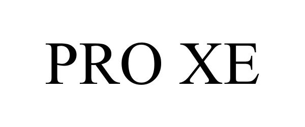Trademark Logo PRO XE