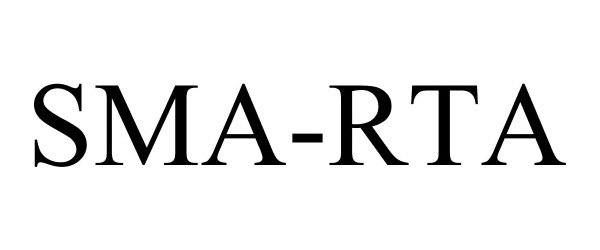 Trademark Logo SMA-RTA