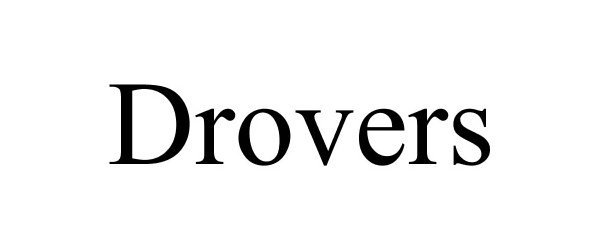 Trademark Logo DROVERS