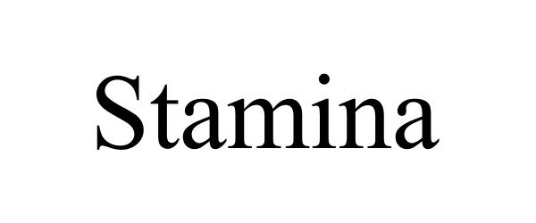 Trademark Logo STAMINA