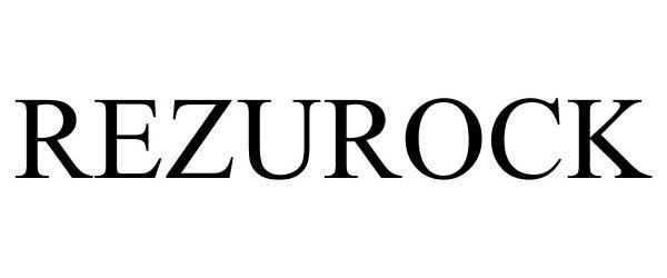 Trademark Logo REZUROCK