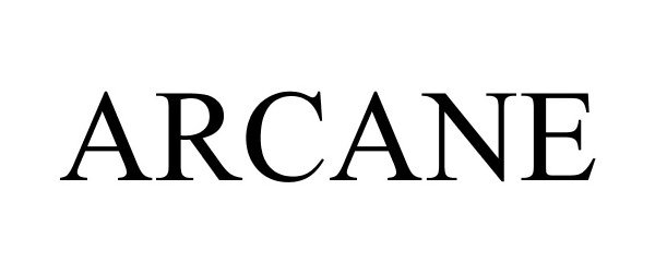 Trademark Logo ARCANE