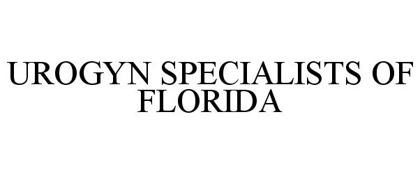  UROGYN SPECIALISTS OF FLORIDA