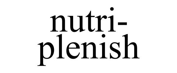 NUTRI- PLENISH