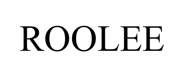 Trademark Logo ROOLEE