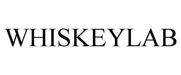 Trademark Logo WHISKEYLAB