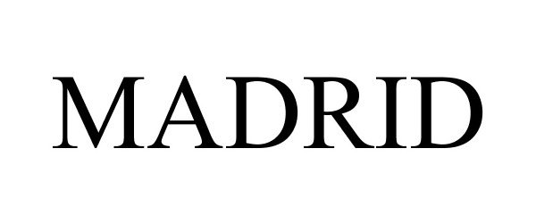 Trademark Logo MADRID