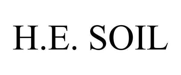 Trademark Logo H.E. SOIL