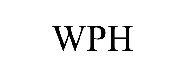 Trademark Logo WPH