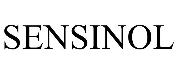 Trademark Logo SENSINOL