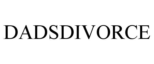 Trademark Logo DADSDIVORCE