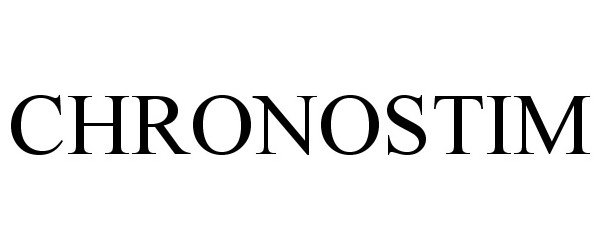 Trademark Logo CHRONOSTIM