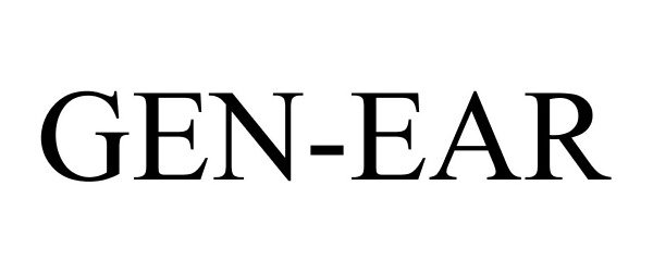 Trademark Logo GEN-EAR