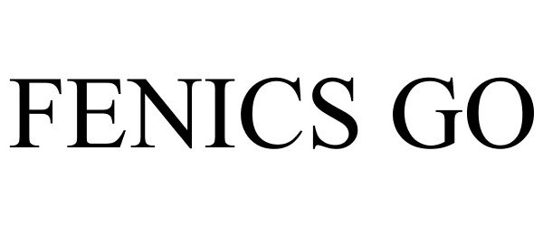Trademark Logo FENICS GO