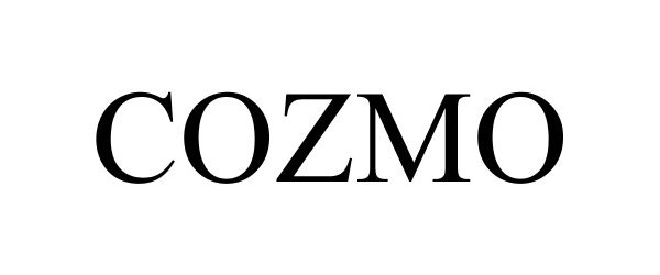 Trademark Logo COZMO