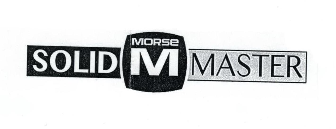  M MORSE SOLID MASTER