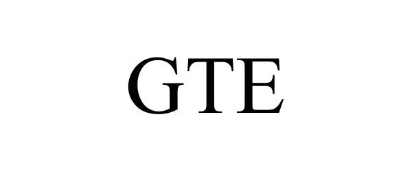 Trademark Logo GTE