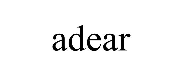 Trademark Logo ADEAR
