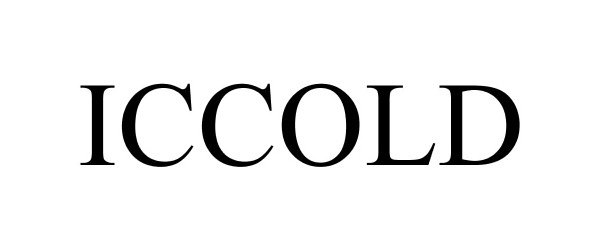 Trademark Logo ICCOLD