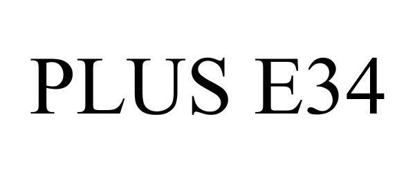 Trademark Logo PLUS E34