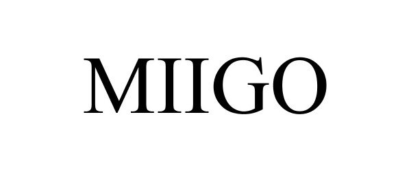 Trademark Logo MIIGO