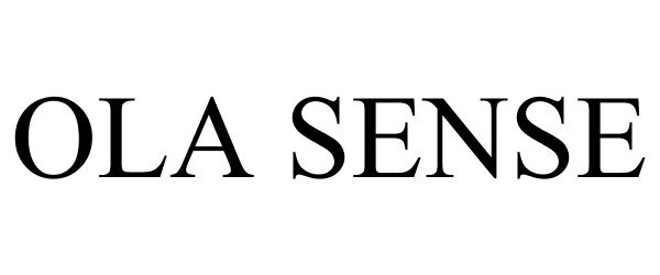 Trademark Logo OLA SENSE