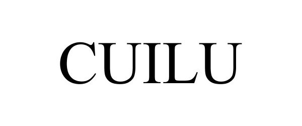 Trademark Logo CUILU