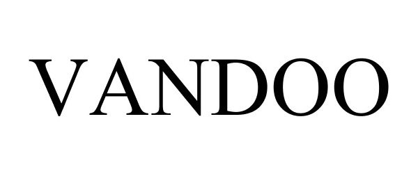 Trademark Logo VANDOO