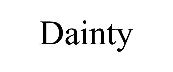 Trademark Logo DAINTY