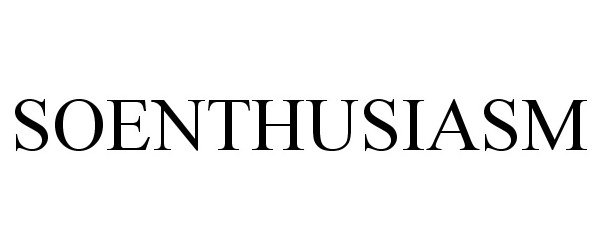  SOENTHUSIASM