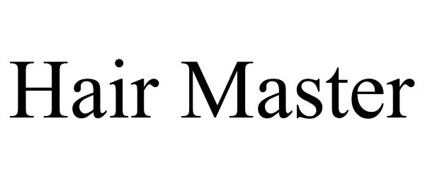 Trademark Logo HAIR MASTER