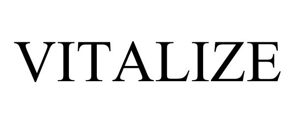 Trademark Logo VITALIZE