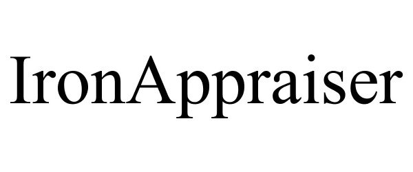 Trademark Logo IRONAPPRAISER