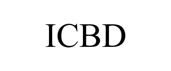 Trademark Logo ICBD