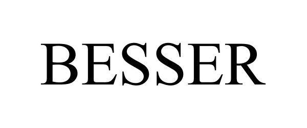Trademark Logo BESSER